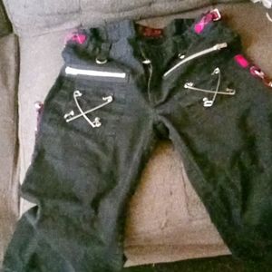 Pink and black Tripp pants size 11
